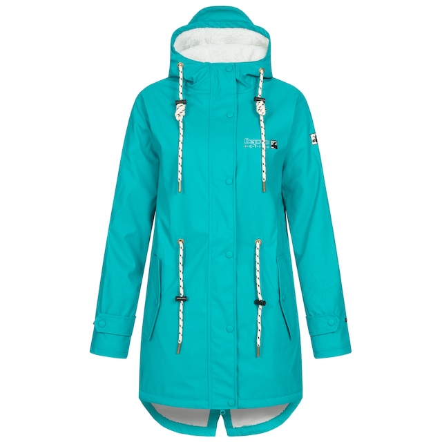 DEPROC Active Regenjacke »Friesennerz ELLESMERE WOMEN« mit Kapuze auch in Großen Größen erhältlich