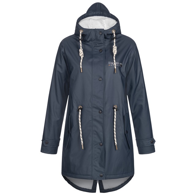 DEPROC Active Regenjacke »Friesennerz ELLESMERE WOMEN« mit Kapuze auch in Großen Größen erhältlich