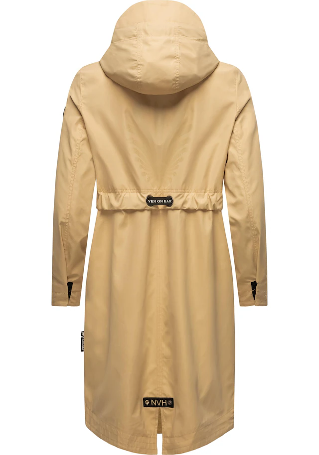 Navahoo Funktionsparka »Josinaa« mit Kapuze stylische Übergangs Outdoorjacke mit Kapuze