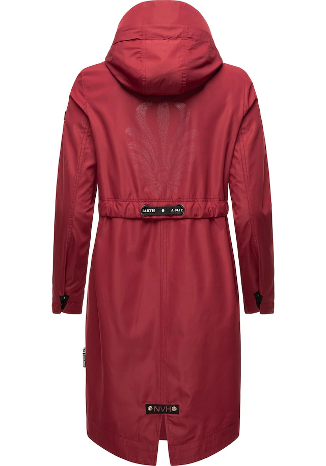 Navahoo Funktionsparka »Josinaa« mit Kapuze stylische Übergangs Outdoorjacke mit Kapuze