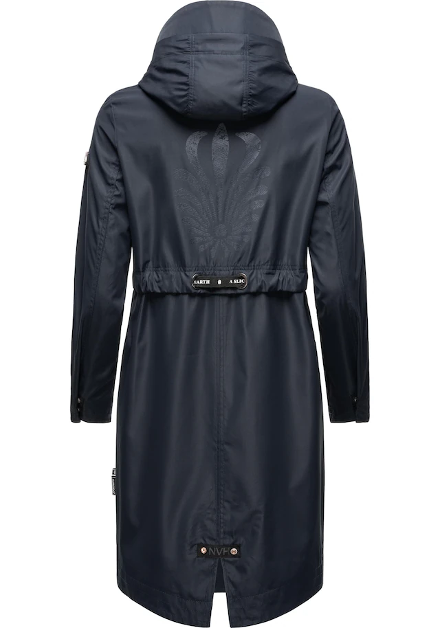Navahoo Funktionsparka »Josinaa« mit Kapuze stylische Übergangs Outdoorjacke mit Kapuze