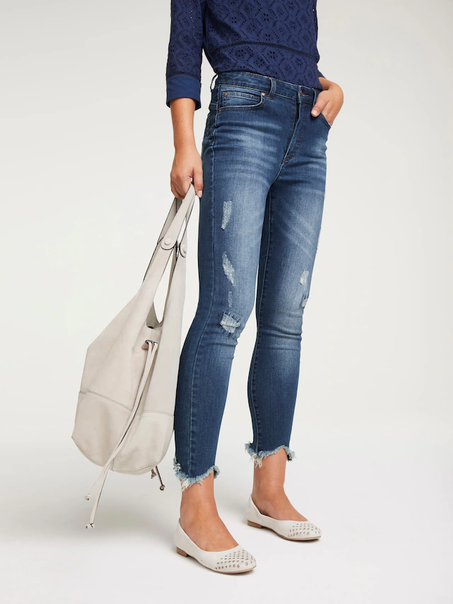 LINEA TESINI by heine Röhrenjeans 1 Stk.