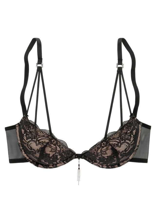 LASCANA Push-up-BH », BH mit Bügel, Spitzen-BH, als Dessous-Set kombinierbar« sexy Unterwäsche, sexy Dessous, Reizwäsche Damen