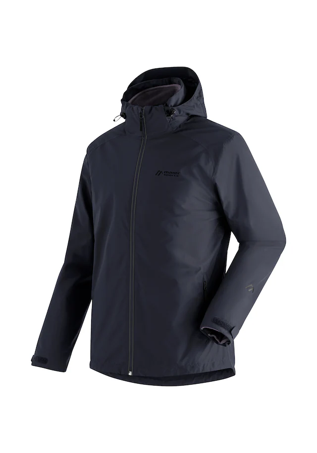 Maier Sports Funktionsjacke »Gregale DJ M« Herren Wanderjacke wasserdicht, Outdoorjacke mit Kapuze