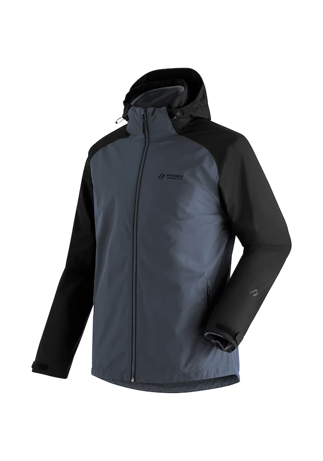 Maier Sports Funktionsjacke »Gregale DJ M« Herren Wanderjacke wasserdicht, Outdoorjacke mit Kapuze
