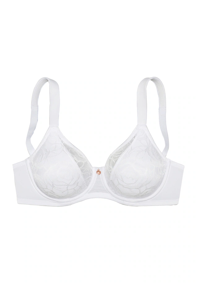 Nuance by Lascana Minimizer-BH », BH mit Bügel« mit breiten Trägern & Spitze, große Größen, bequemer BH