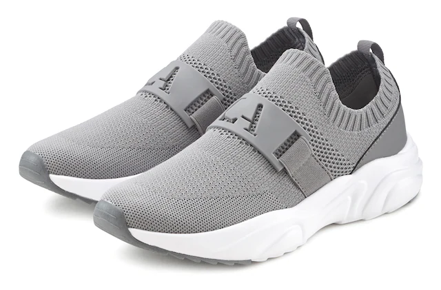LASCANA ACTIVE Sneaker »Slip-On-Sneaker,« Halbschuh, Freizeitschuh, Slipper, Chunky Sohle VEGAN