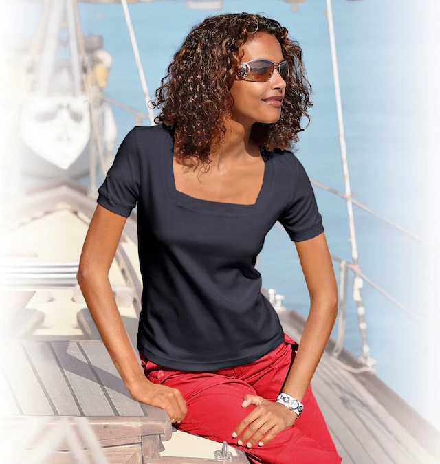 heine Kurzarmshirt »Carré-Shirt« 1 Stk.