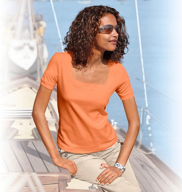 heine Kurzarmshirt »Carré-Shirt« 1 Stk.