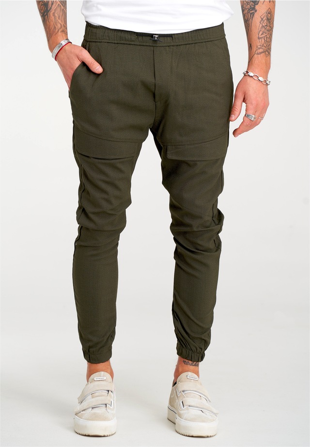 2Y Premium Chinohose »ENRIKO Chino« mit elastischem Bund