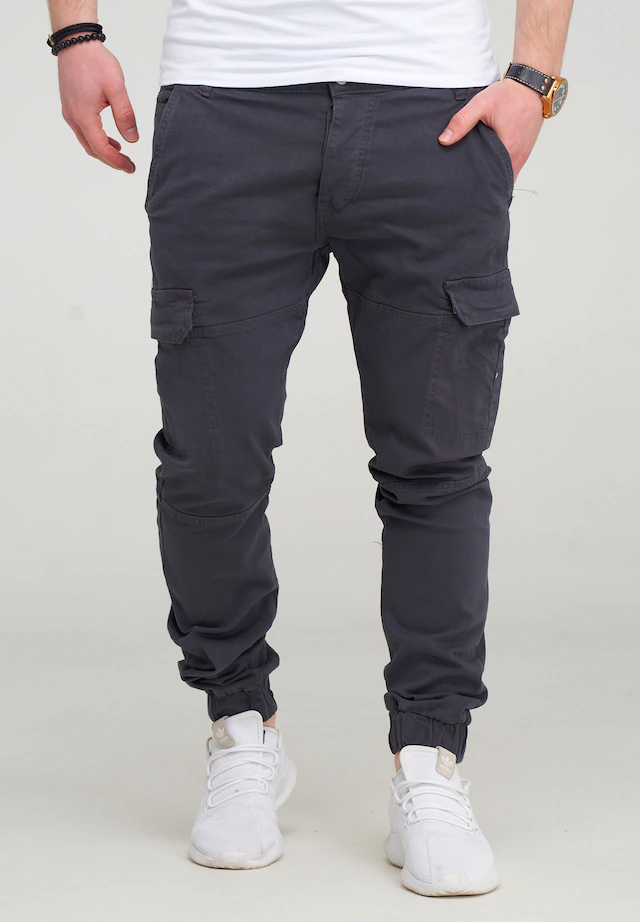 behype Cargohose »BHMattheo2« im Jogging-Design