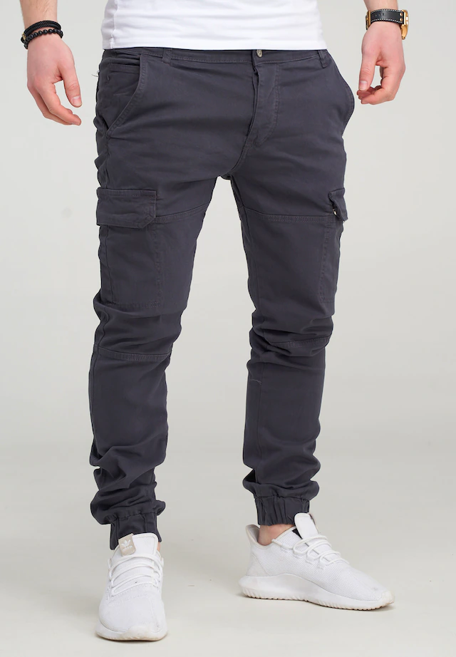 behype Cargohose »BHMattheo2« im Jogging-Design