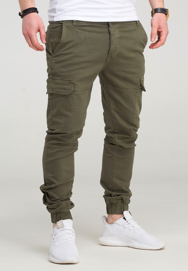 behype Cargohose »BHMattheo2« im Jogging-Design