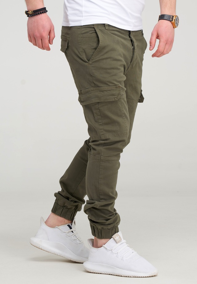 behype Cargohose »BHMattheo2« im Jogging-Design