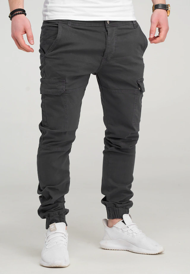 behype Cargohose »BHMattheo2« im Jogging-Design