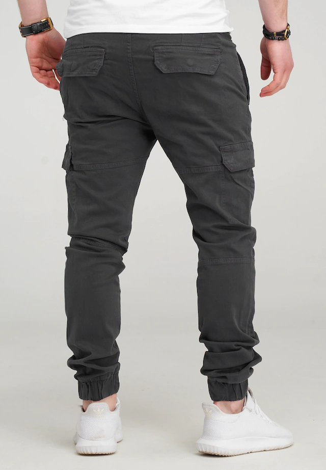behype Cargohose »BHMattheo2« im Jogging-Design