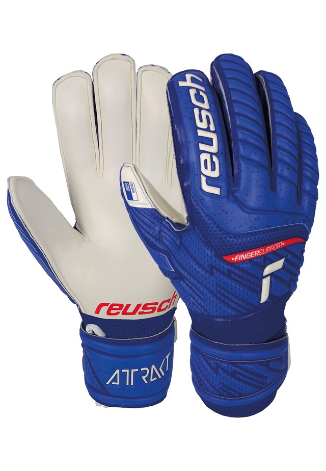 Reusch Torwarthandschuhe »Attrakt Grip Finger Support« mit praktischem Fingerschutz