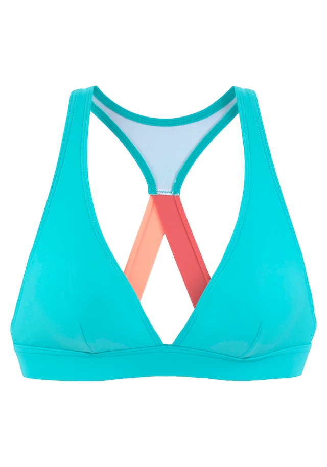 LASCANA ACTIVE Triangel-Bikini-Top »Janni« mit Racerback