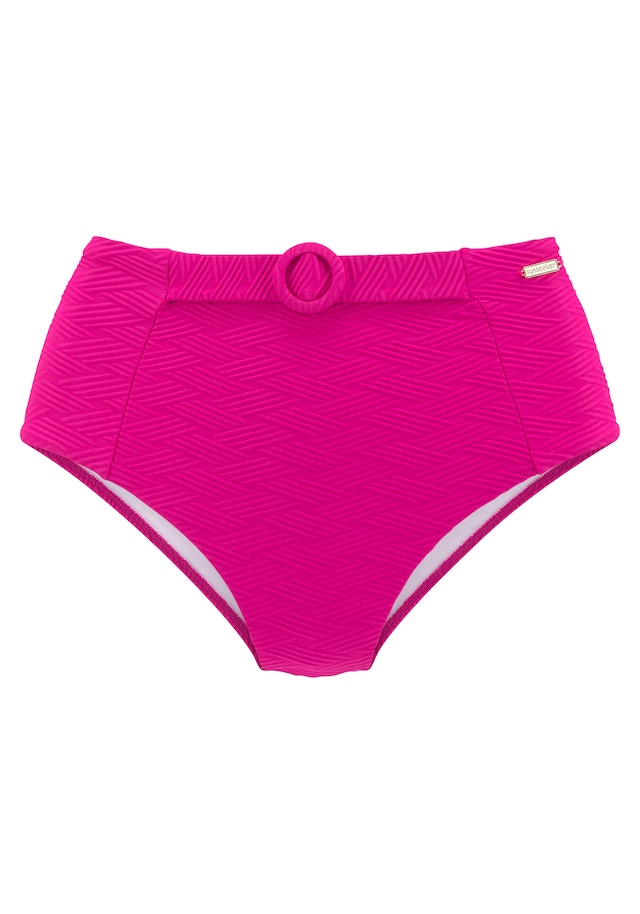 Sunseeker Highwaist-Bikini-Hose »Loretta« mit Ziergürtel