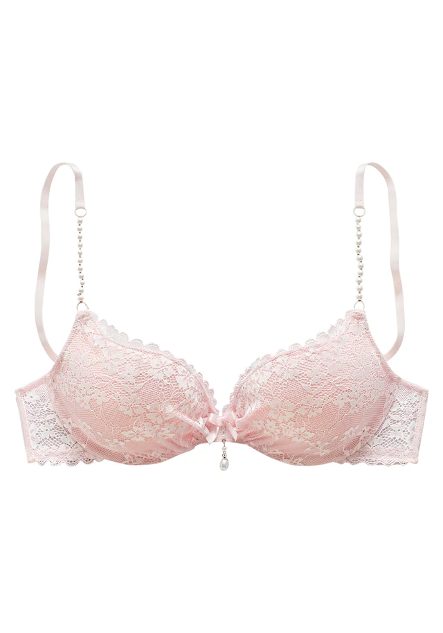 LASCANA Push-up-BH mit einzigartigen Kunstperlen-Details, sexy Dessous