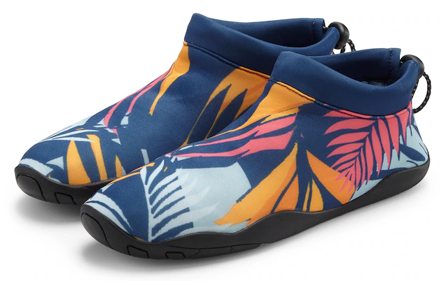 LASCANA Badeschuh »Badelatsche, Badeschuhe« Aquaschuh, Slipper, Wasserschuh ultraleicht und schnelltrocknend VEGAN