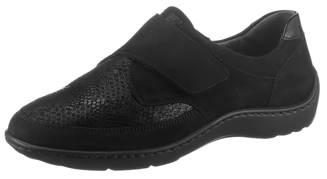 Waldläufer Klettschuh »HENNI-Soft« Slipper, Komfortschuh, Bequemschuh mit Orthotritt, Weite H