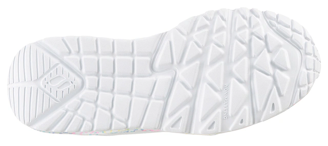 Skechers Sneaker »UNO LITE-LOVELY LUV« , Schnürschuh mit bedruckter Sohle, Größenschablone zum Download