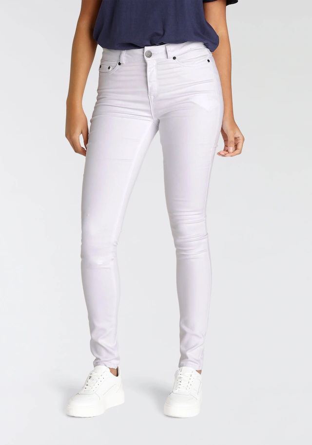 Arizona Skinny-fit-Jeans »Ultra Soft« hohe Leibhöhe, lang, aus Baumwolle, Polyester und Elasthan