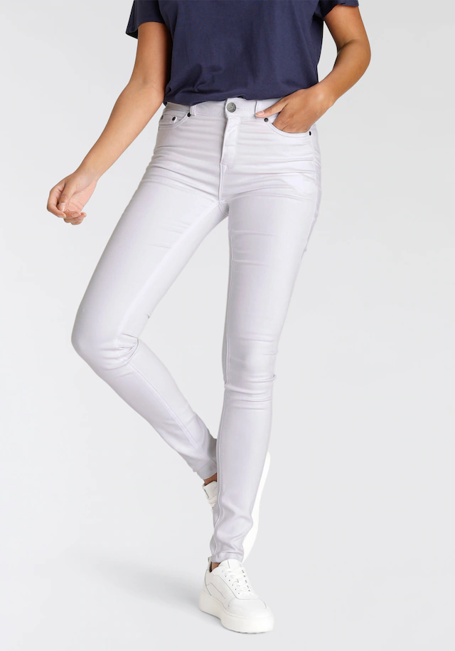 Arizona Skinny-fit-Jeans »Ultra Soft« hohe Leibhöhe, lang, aus Baumwolle, Polyester und Elasthan