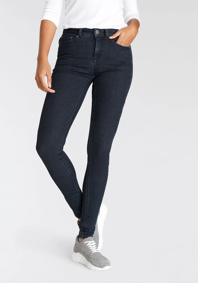 Arizona Skinny-fit-Jeans »Ultra Soft« hohe Leibhöhe, lang, aus Baumwolle, Polyester und Elasthan