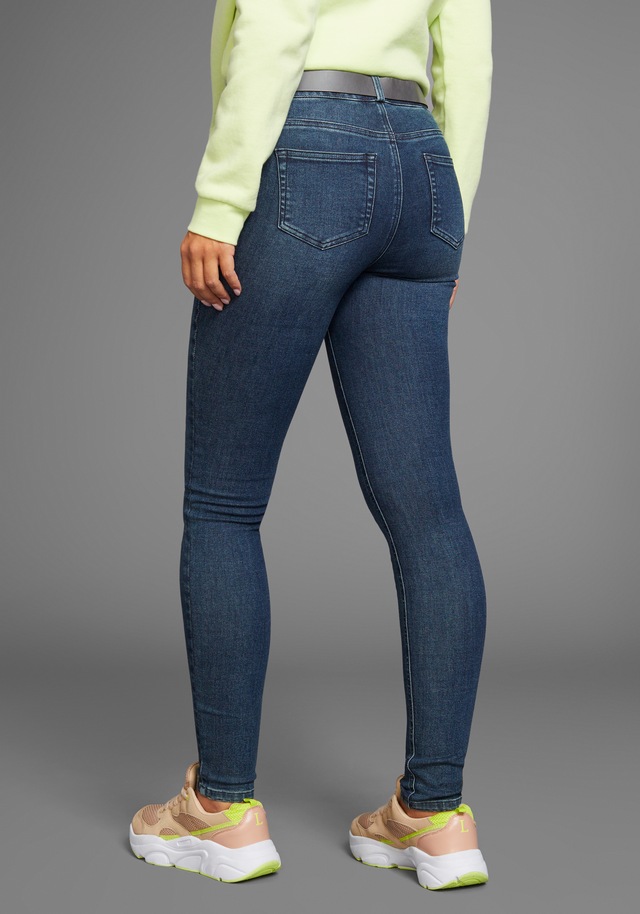 Arizona Skinny-fit-Jeans »Ultra Soft« hohe Leibhöhe, lang, aus Baumwolle, Polyester und Elasthan