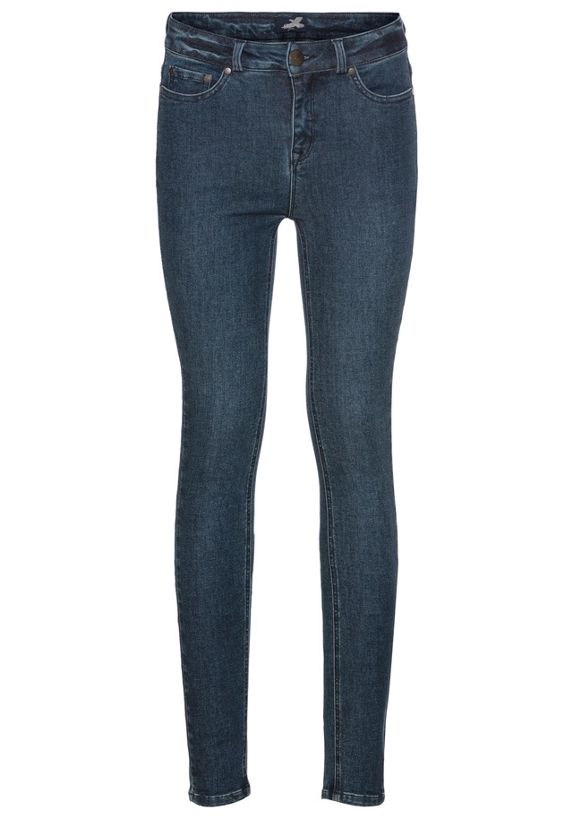 Arizona Skinny-fit-Jeans »Ultra Soft« hohe Leibhöhe, lang, aus Baumwolle, Polyester und Elasthan