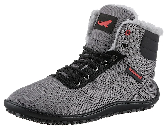 Leguano Barfußschuh »KOSMO« , Bequemschuh, Schnürboots mit einzigartiger Halbkugel-Laufsohle