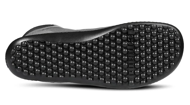 Leguano Barfußschuh »KOSMO« , Bequemschuh, Schnürboots mit einzigartiger Halbkugel-Laufsohle