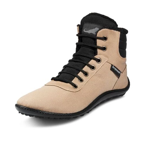 Leguano Barfußschuh »KOSMO« , Bequemschuh, Schnürboots mit einzigartiger Halbkugel-Laufsohle
