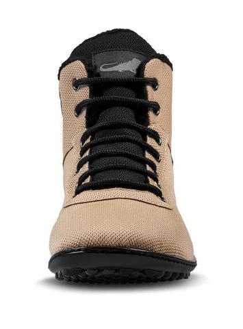 Leguano Barfußschuh »KOSMO« , Bequemschuh, Schnürboots mit einzigartiger Halbkugel-Laufsohle
