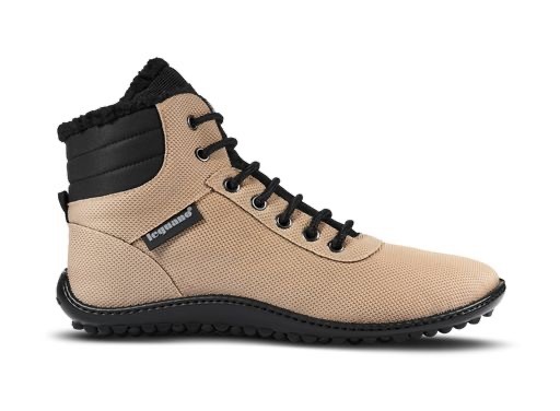 Leguano Barfußschuh »KOSMO« , Bequemschuh, Schnürboots mit einzigartiger Halbkugel-Laufsohle