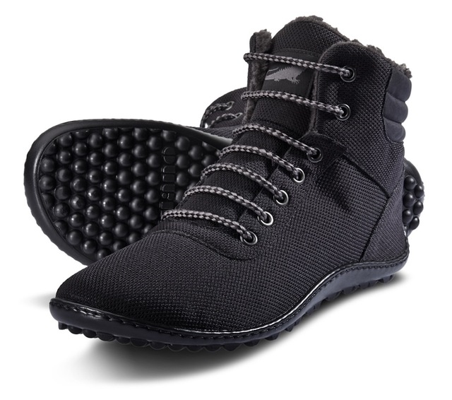 Leguano Barfußschuh »KOSMO« , Bequemschuh, Schnürboots mit einzigartiger Halbkugel-Laufsohle