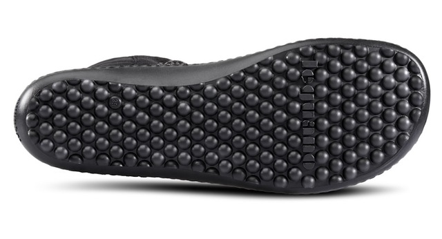 Leguano Barfußschuh »KOSMO« , Bequemschuh, Schnürboots mit einzigartiger Halbkugel-Laufsohle