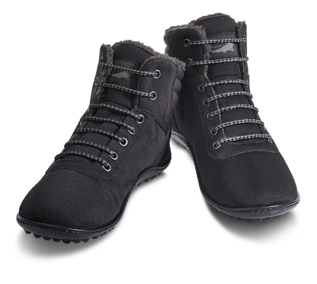 Leguano Barfußschuh »KOSMO« , Bequemschuh, Schnürboots mit einzigartiger Halbkugel-Laufsohle