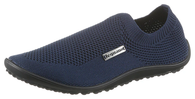 Leguano Barfußschuh »SCIO« Slipper, Freizeitschuh, Bequemschuh mit seitlichem Logo-Emblem