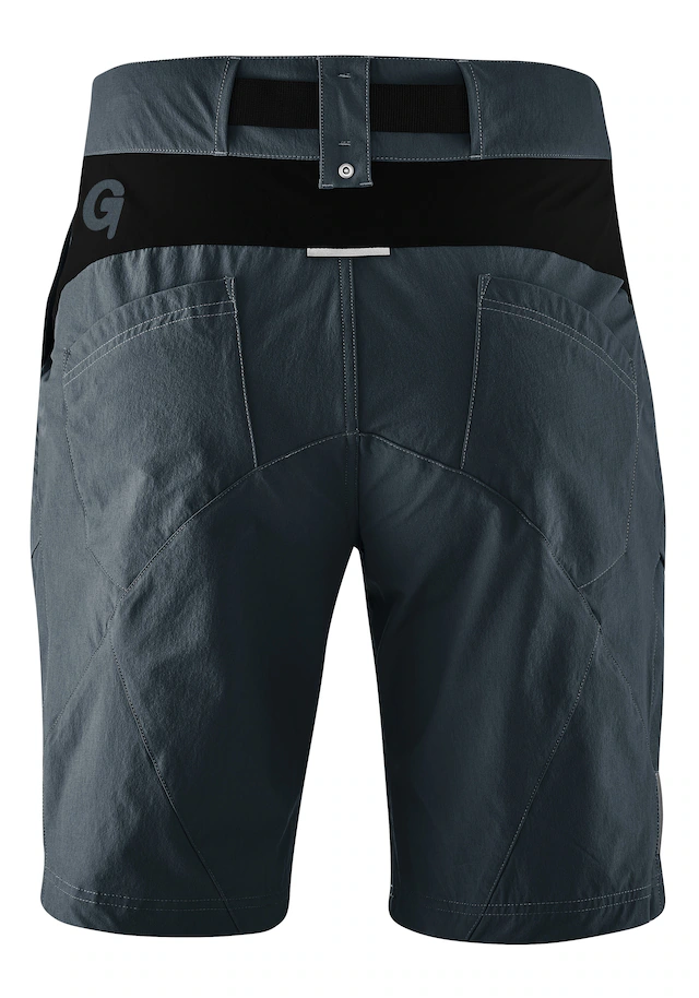 Gonso Fahrradhose »Arico Basic« kurze Herren Radhose mit Sitzpolster, wasserabweisend, inkl. Gürtel