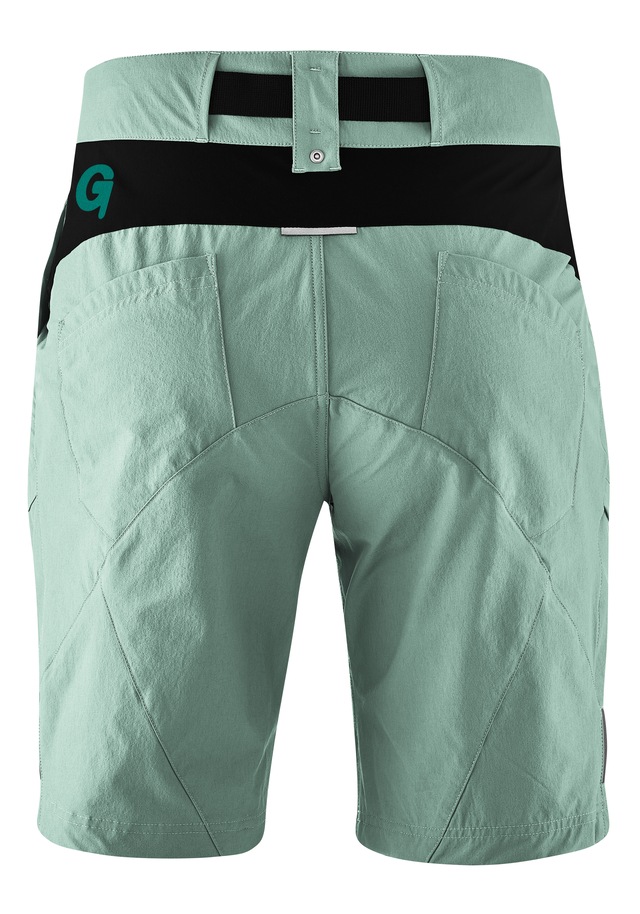 Gonso Fahrradhose »Arico Basic« kurze Herren Radhose mit Sitzpolster, wasserabweisend, inkl. Gürtel