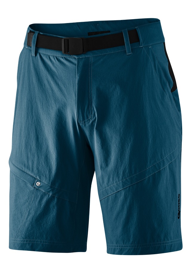 Gonso Fahrradhose »Arico Basic« kurze Herren Radhose mit Sitzpolster, wasserabweisend, inkl. Gürtel