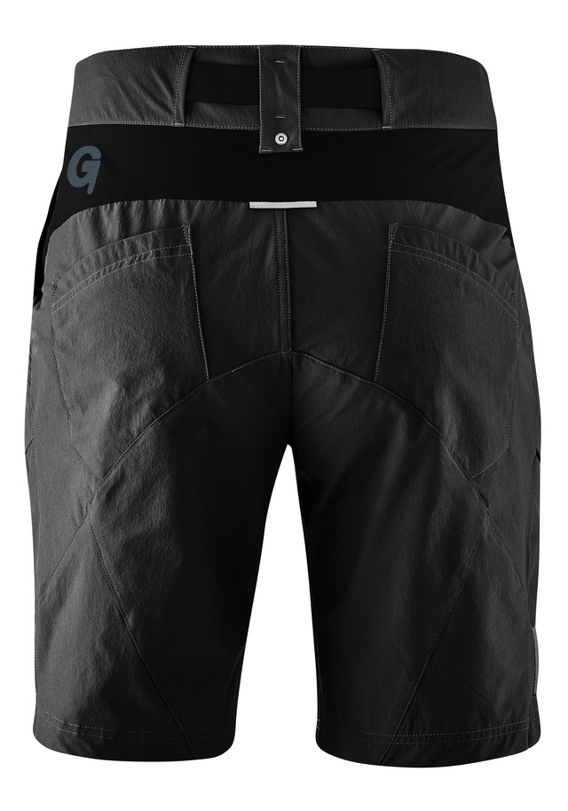 Gonso Fahrradhose »Arico Basic« kurze Herren Radhose mit Sitzpolster, wasserabweisend, inkl. Gürtel