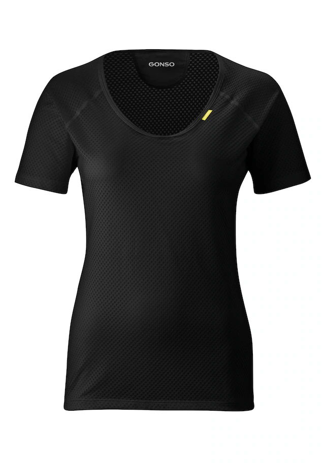 Gonso Funktionsshirt »Base Shirt W« Damen Fahrrad-Unterhemd, elastisch und atmungsaktiv, Rundhals Radshirt