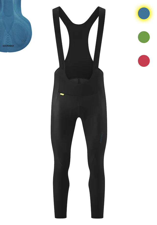 Gonso Fahrradhose »Sitivo Ti Bib M« Herren Radhose, Radlerhose mit speziellem Sitzpolster, Tight Fit