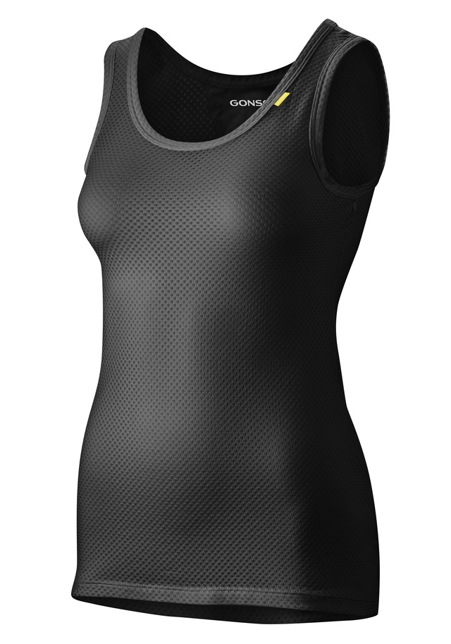 Gonso Funktionsshirt »Base Shirt Sleeveless W« Damen Fahrrad-Unterhemd, elastisch und atmungsaktiv, Rundhals Radshirt