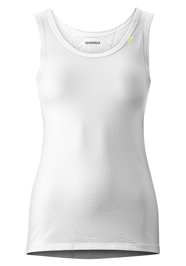 Gonso Funktionsshirt »Base Shirt Sleeveless W« Damen Fahrrad-Unterhemd, elastisch und atmungsaktiv, Rundhals Radshirt