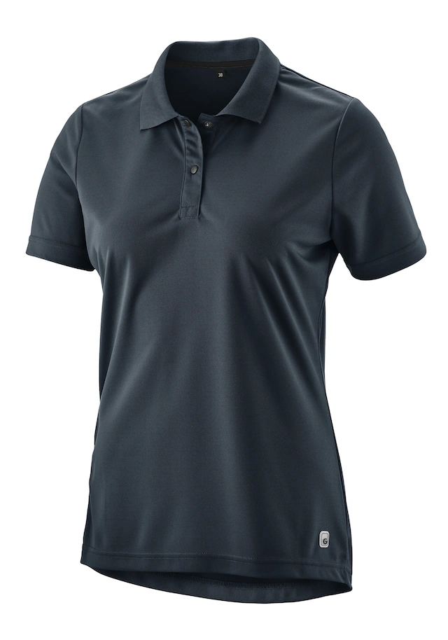 Gonso Radtrikot »Essential Poloshirt W« Damen Radshirt, Polo-Shirt mit Spitzkragen, mit Rückentasche